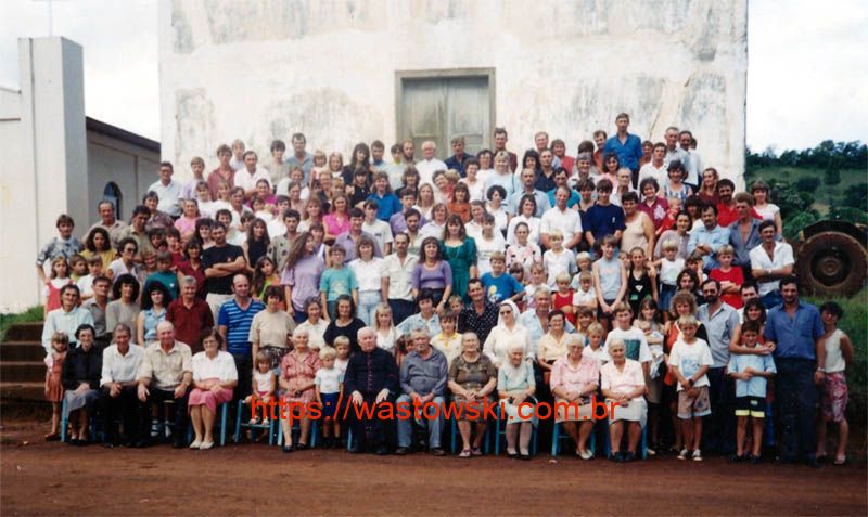 1.º Encontro da Família Wastowski em Bom Jardim - Guarani das Missões